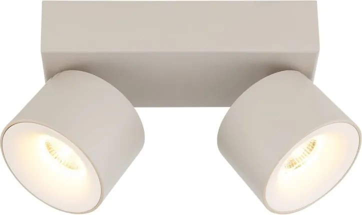 Plafoniera LED cu 2 spoturi moderna RAE
