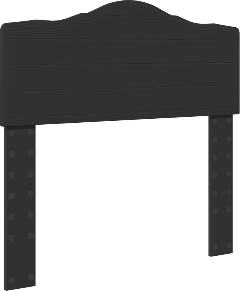 vidaXL Tăblie cap Stejar Negru 75 cm Lemn compozit