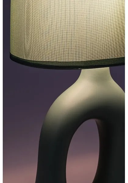 Rabalux 74071 - Lampă de masă SYLIRA, 1xE14/40W/230V, verde