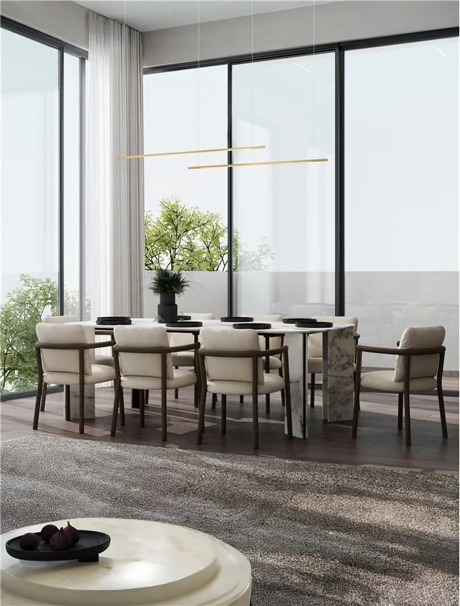 Lustra suspendata LED design liniar BRILLIA 40W, NVL-9060282