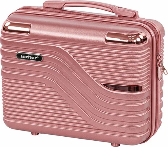 TraveLux Urban valiză mică de mână cu capac dur 28x36x16 cm roz somon