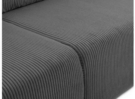 Canapea extensibilă Euston Sztruks (Gri) (cu sp. depozitare). 1105540