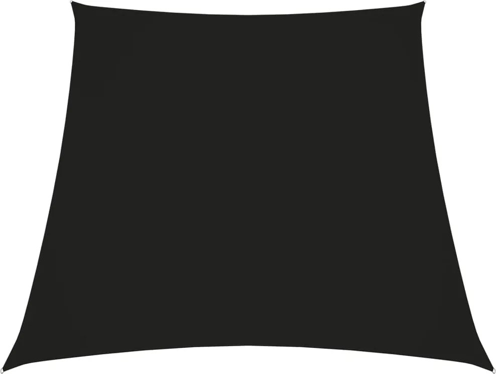 vidaXL Parasolar, negru, 3/5x4 m, țesătură oxford, trapez