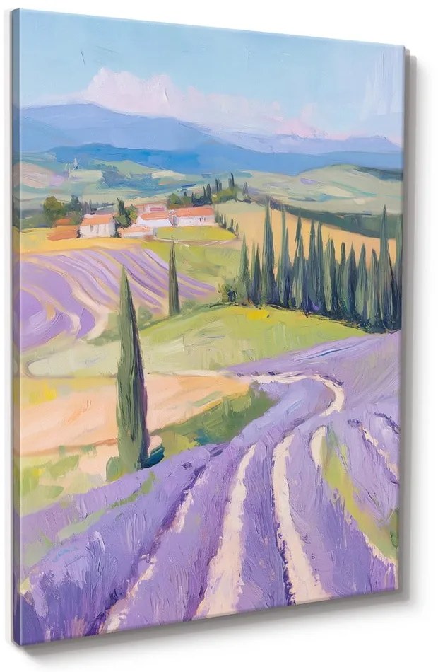 Tablou 70x100 cm Purple Fields – Styler