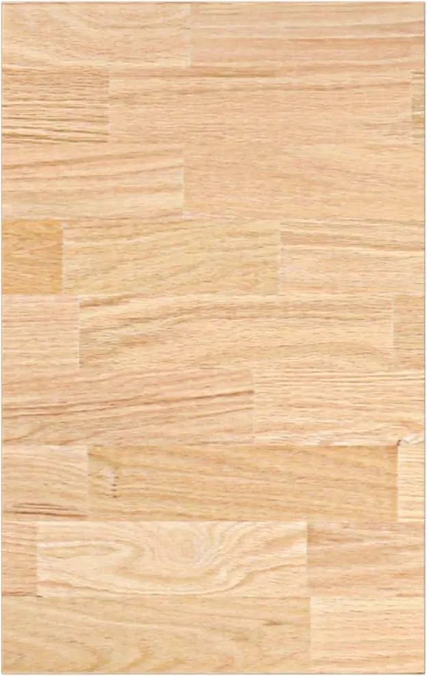 vidaXL Blat de bucătărie lemn masiv de stejar dreptunghiular