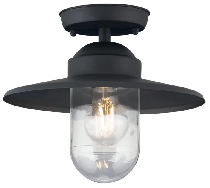 Plafoniera de exterior stil vintage IP44 EDWARD antracit