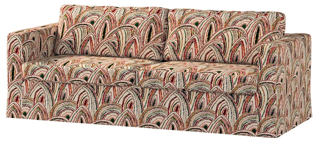 Husa pentru canapea Karlstad 3-locuri lunga pana la podea