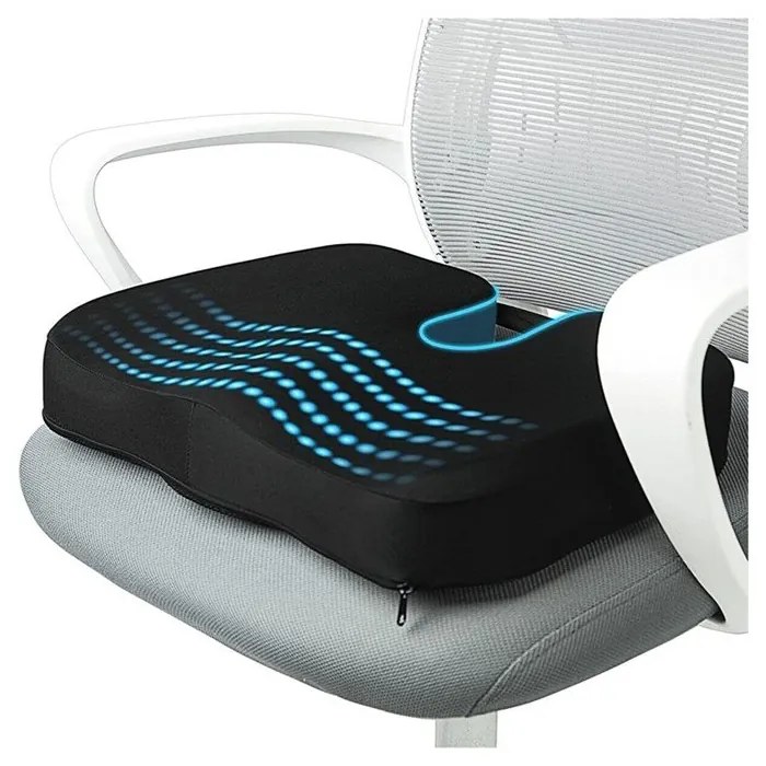 Pernă ergonomică cu umplutură de spumă cu memorie 35x45 cm – Mila Home