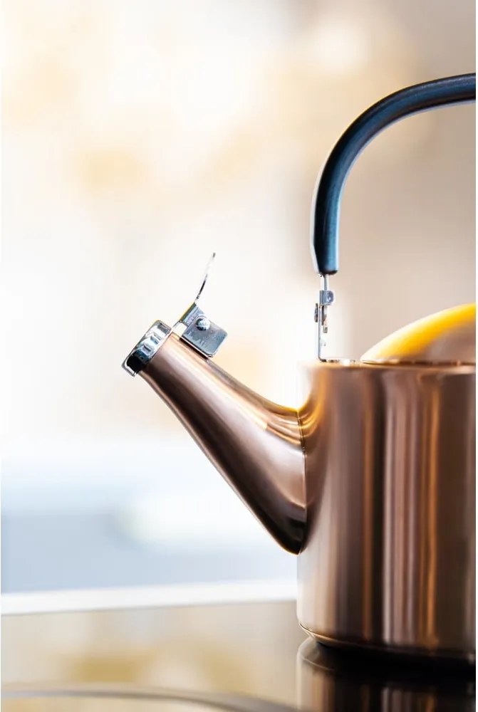 Ceainic arămiu din oțel inoxidabil 1,5 l Diamante – Vialli Design