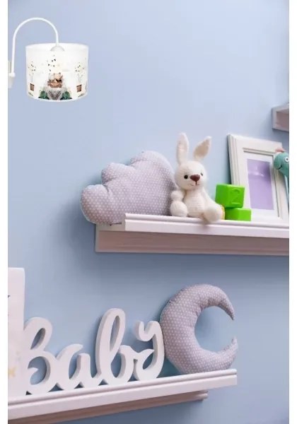 Aplică pentru copii BEARS 1xE27/60W/230V