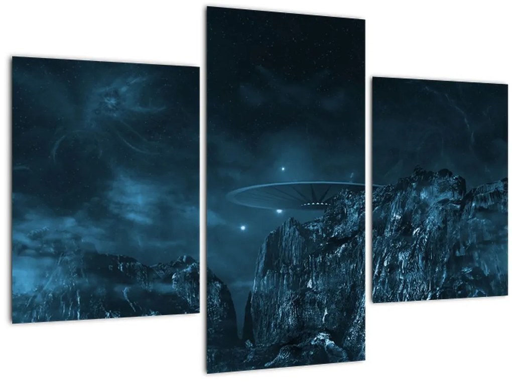 Tablou - Misiune extraterestră (90x60 cm)