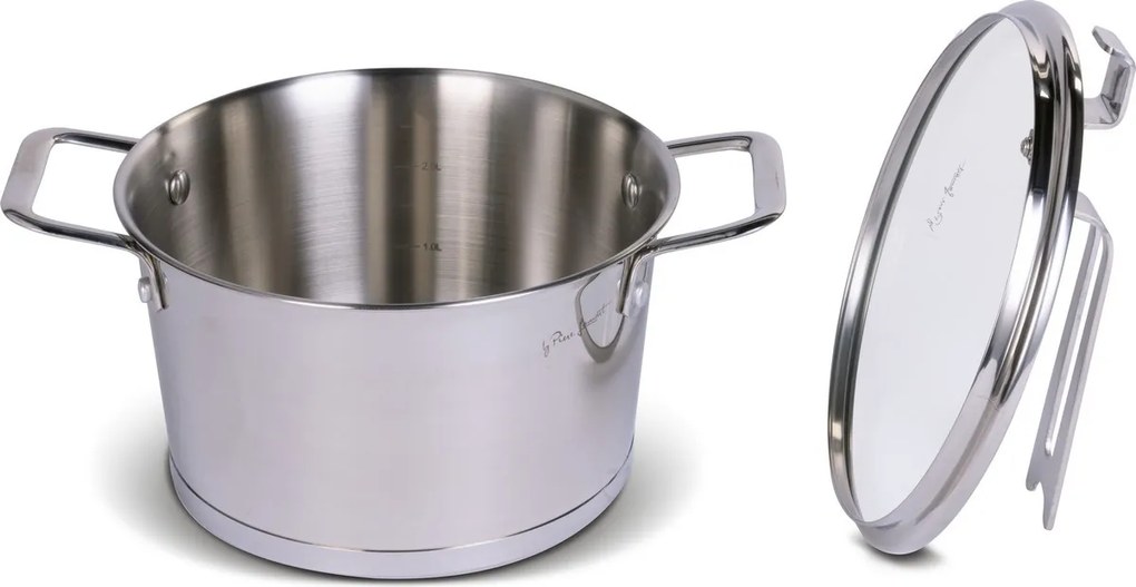 Cratiță cu capac Lamart LT1274 Conic diam. 20 xînălțime 11 cm, diam. 20 cm