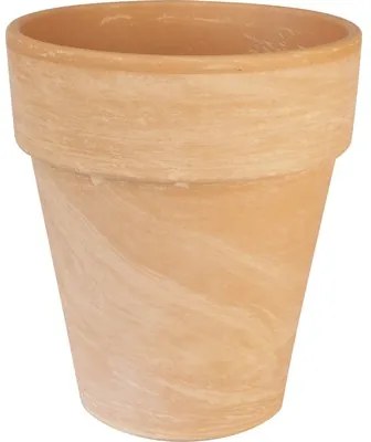 Ghiveci tip vază Spang XL, teracotă, Ø 30 cm, maro