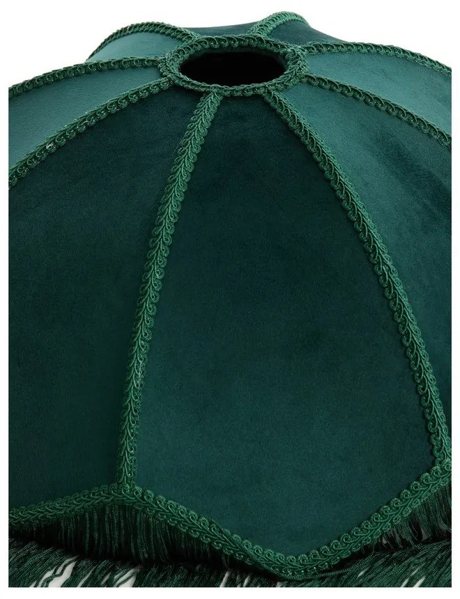 Abajur în culoarea petrol ø 35 cm Malacia – Light &amp; Living