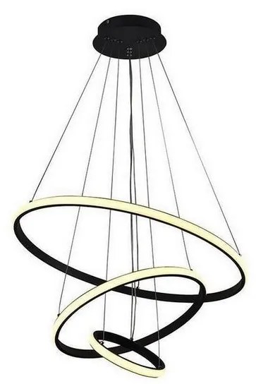 Lustră LED dimabilă pe cablu LED/90W/230V 3000-6500K + telecomandă