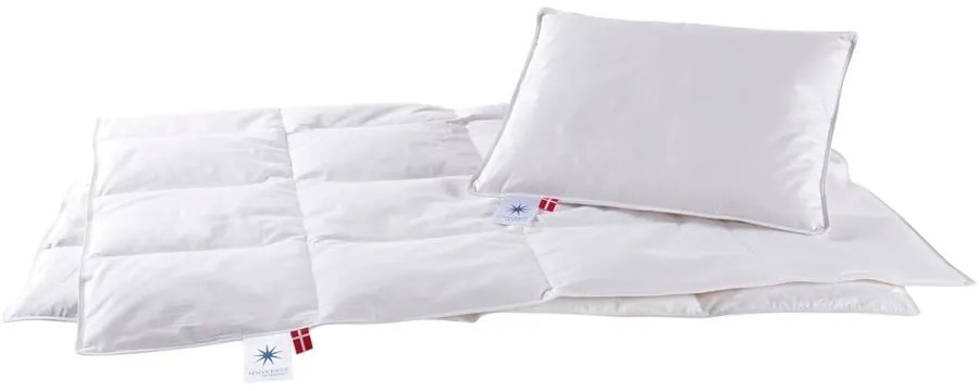 Pilotă cu umplutură de pene pentru vară de tip pătură pentru copii 100x140 cm Capella Junior – Universe of Sleeping