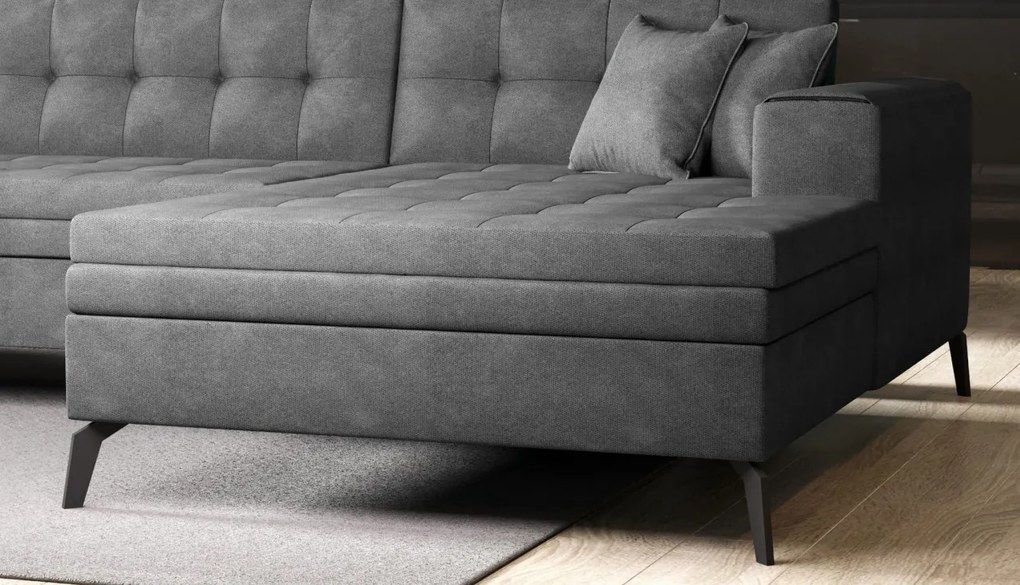 Coltar living extensibil Vertizo – L350 x l170 x h93 cm