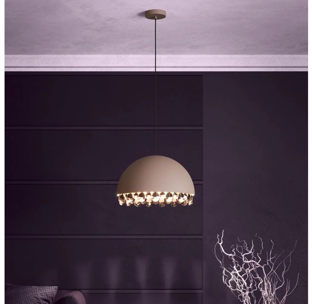 Lustră pe cablu Eglo 39948 GAETANO 1xE27/40W/230V maro