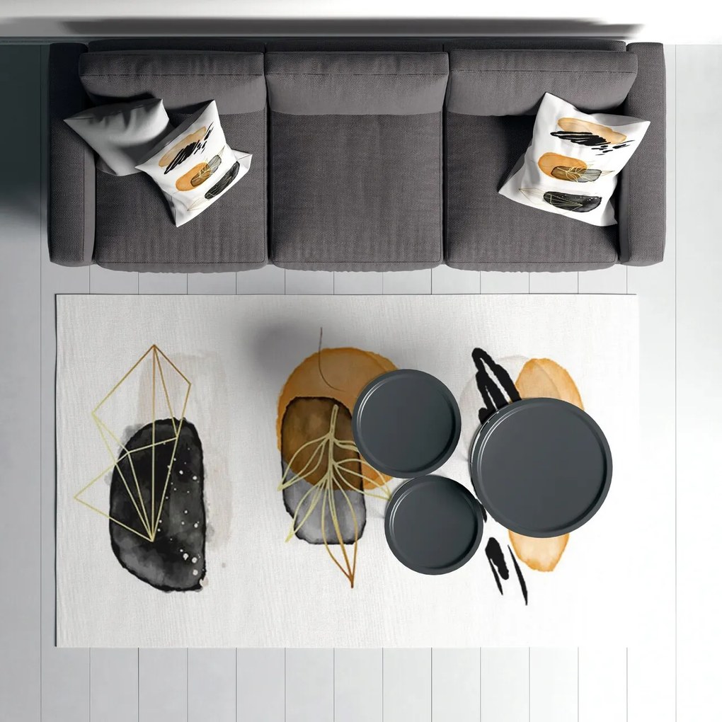 Covor, Woopamuk330, 160x230 cm, Alb