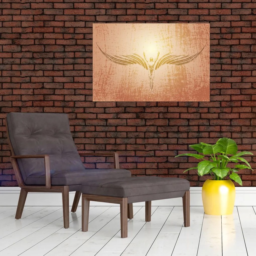 Tablou - Abstracția angelică (90x60 cm)