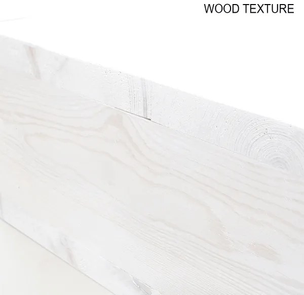 Set de 2 rafturi DIA, alb/negru