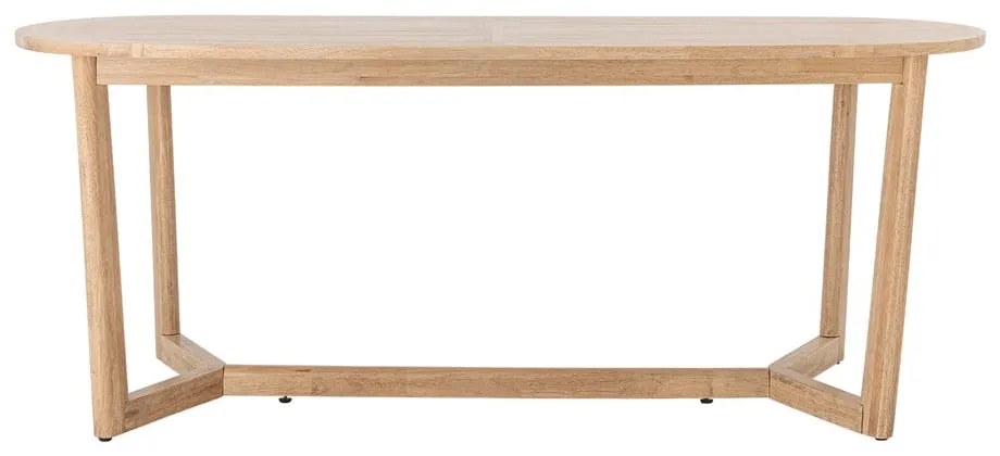 Masă de dining din lemn de arbore de cauciuc 100x200 cm Serrone – Bloomingville