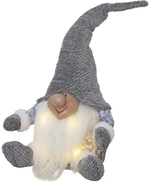 Decorațiune LED de Crăciun JOYLIGHT 4xLED/0,06W/3xAA gri Eglo 411472