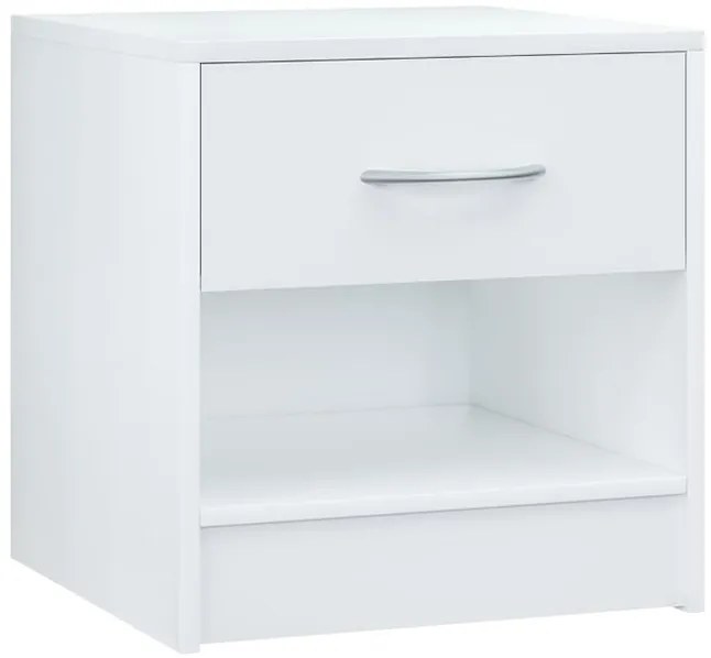 Deuba Noptiera Kiel 41x39x28cm - alb