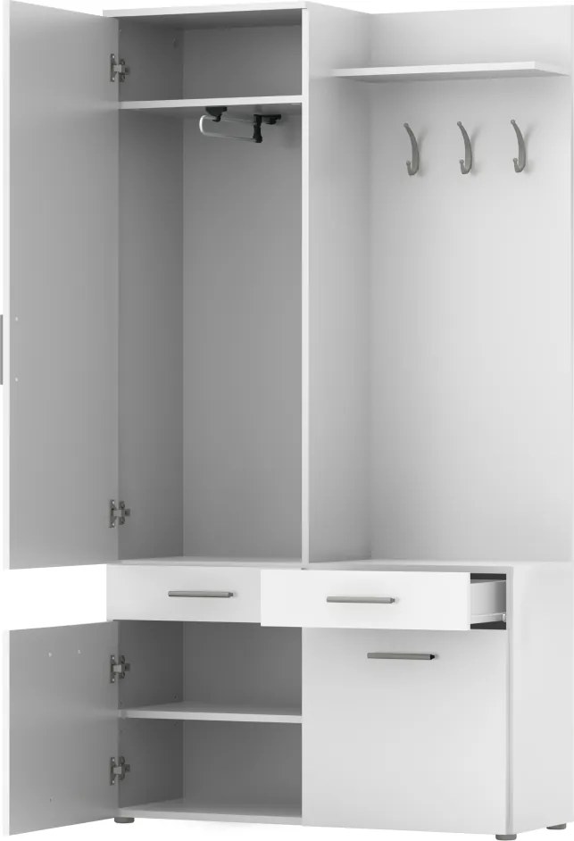 Set pentru hol alb, LEVITO
