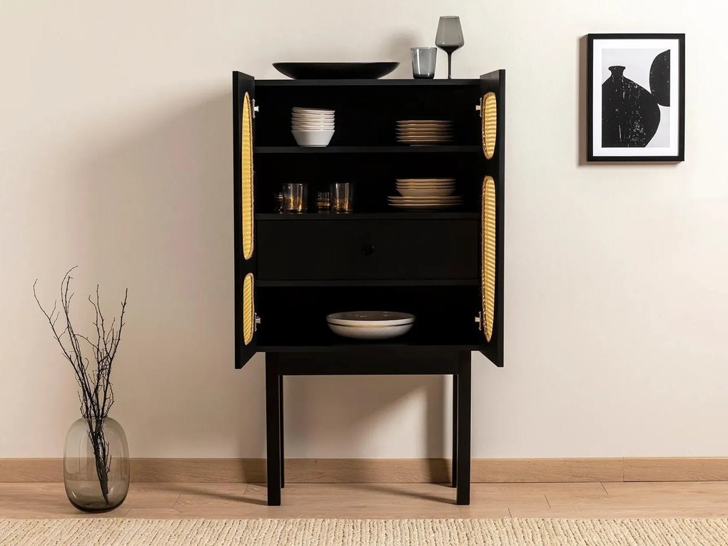 Dulap Dodoka 1 (negru) . 1093561
