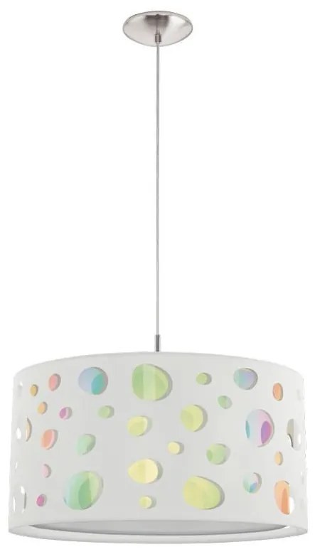 Eglo 202528 - Lustră pentru copii suspendată pe cablu MONEDA 1xE27/60W/230V