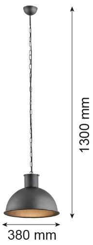 Argon 3192 - Lustra EUFRAT 1xE27/60W/230V