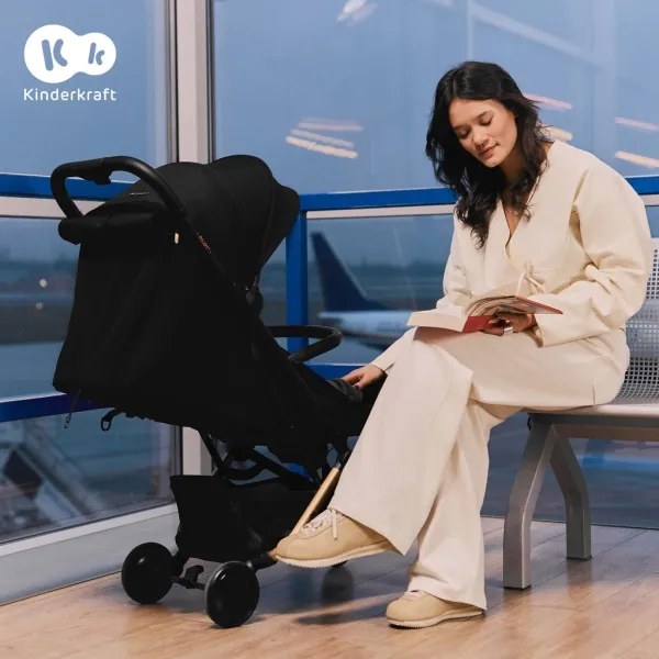 Cărucior de copii KINDERKRAFT SELECT PILOT 2 negru