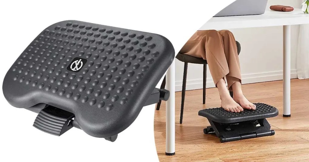 Suport reglabil de picioare pentru birou