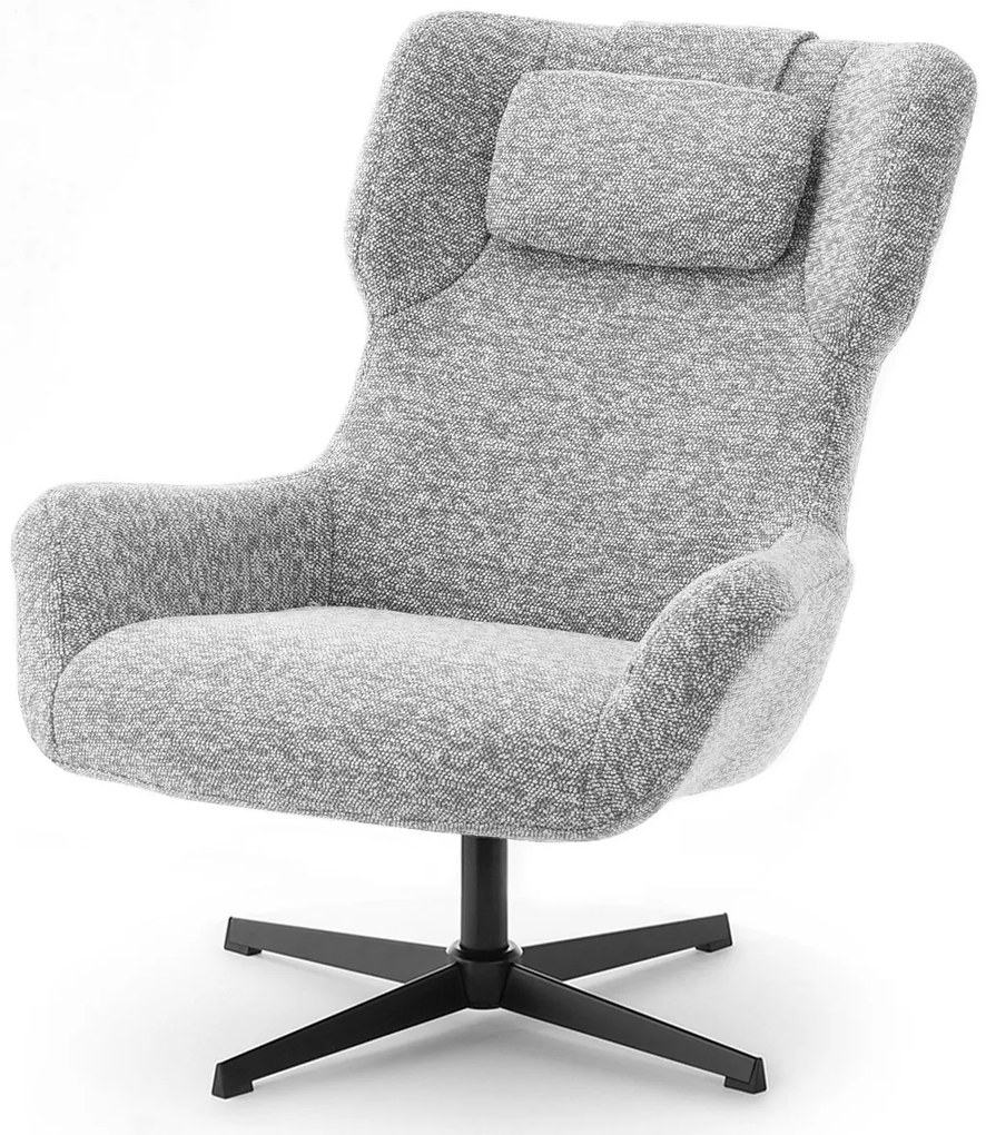 Fotoliu Irma (gri + negru). Promo -22%. 1110069