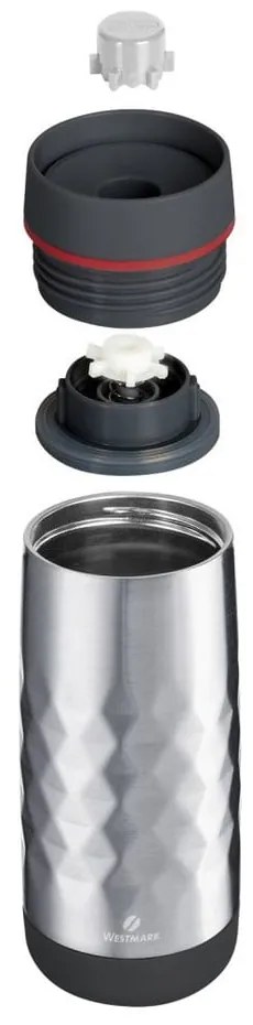 Cană termos gri deschis 400 ml Viva – Westmark