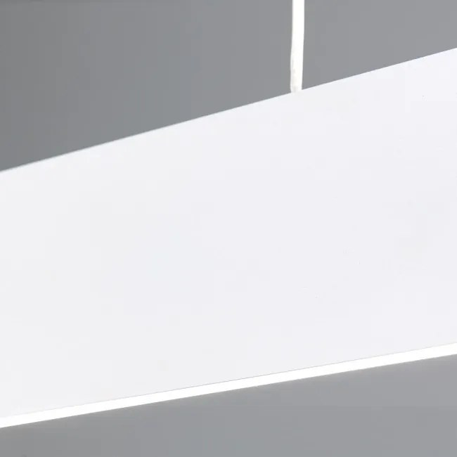 Lustra LED suspendata moderna up/down GIDEON alba