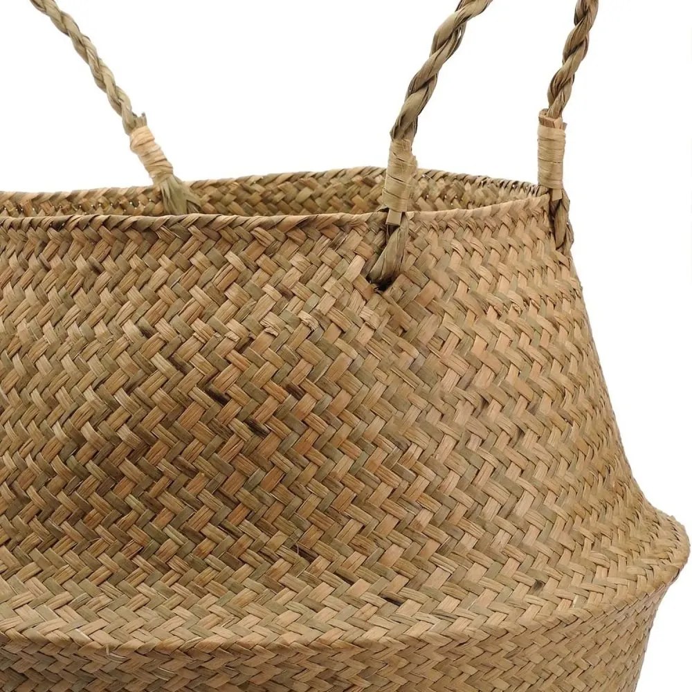 Coș din bambus tricotat - 32 cm