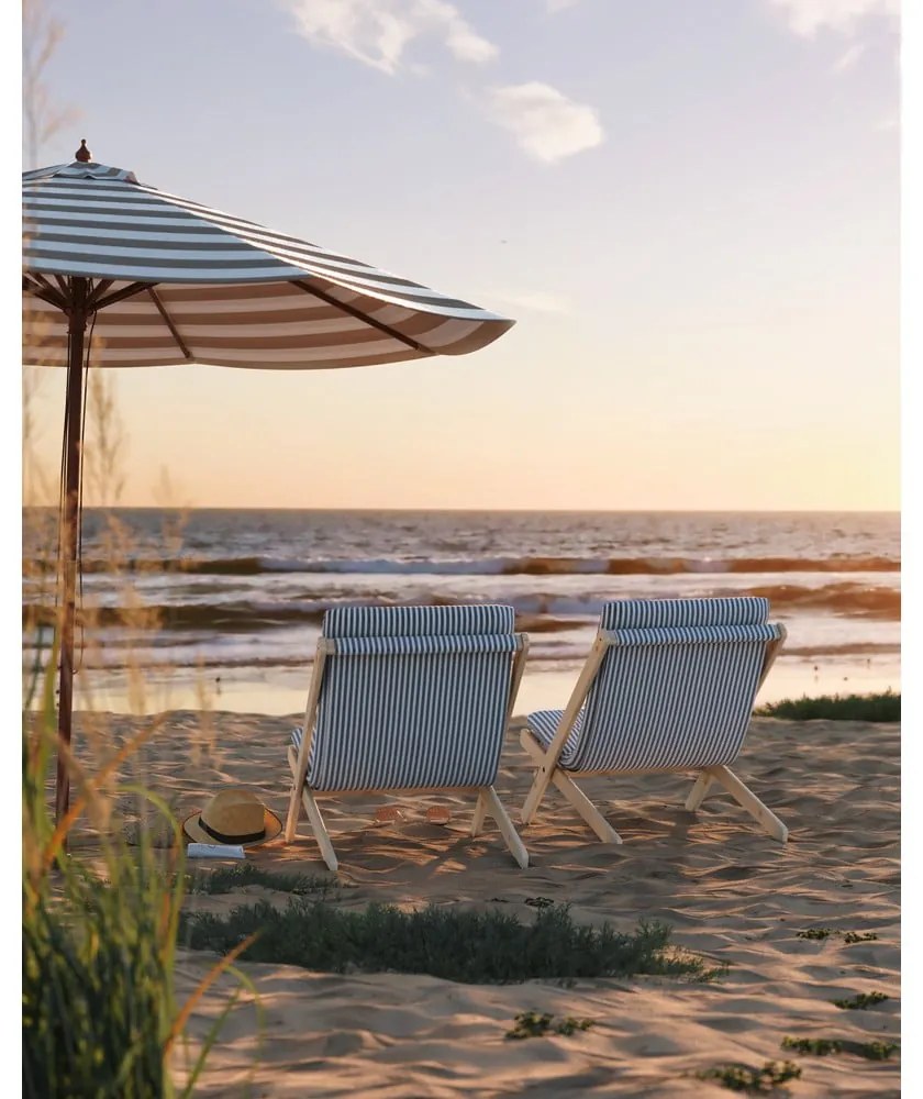 Fotoliu pliabil Karup Design Boogie Raw/Wheat Beige