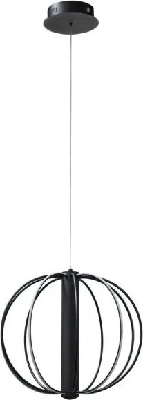 Lustra/Pendul LED modern Zoe 3-Step DIMM Bk