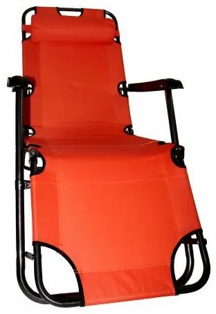 Scaun de grădină pliant -portocale