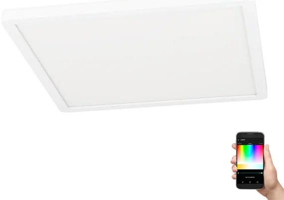 Plafonieră LED RGBW dimabilă ROVITO-Z LED/16,5W/230V alb Eglo 900088