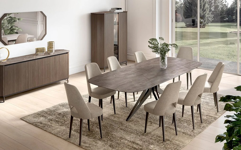 Masă lemn masiv de dining Eclat 200/275/400×120 cm - 400 cm