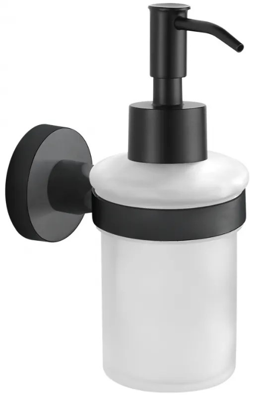 Mexen Tiber dozator de săpun, Neagră - 7050540-70