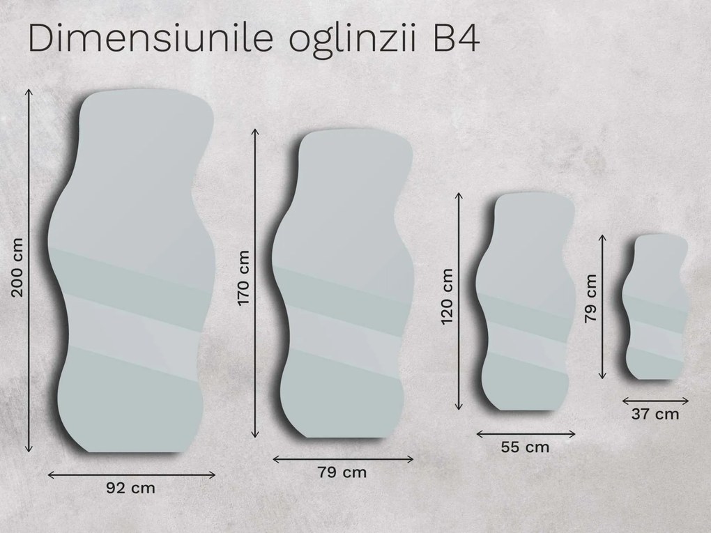 Oglindă Base B4 37×79