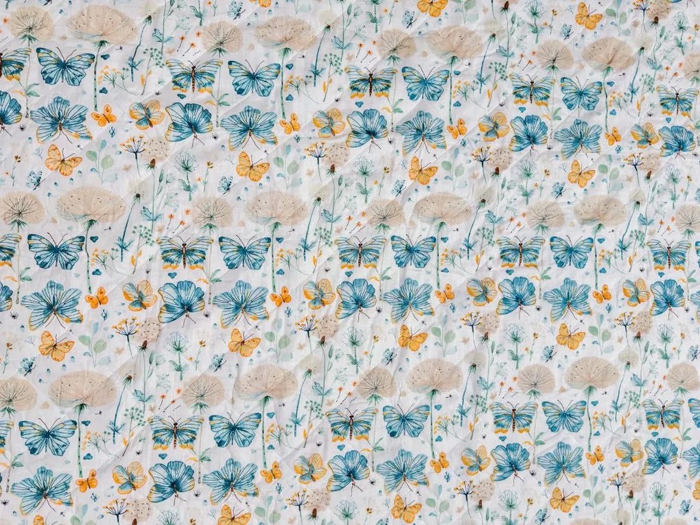 Cuvertura de pat ELIVINE alba, 100% bumbac Dimensiune: 170 x 210 cm