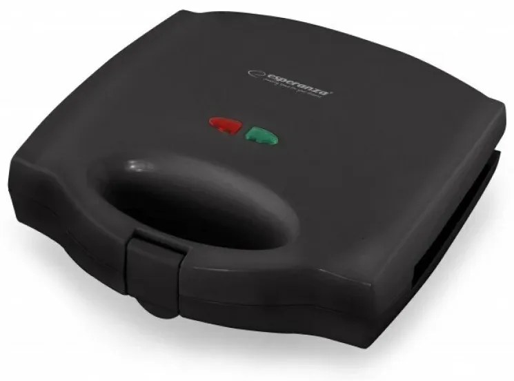 Prajitor de paine tip Sandwich Maker Esperanza Portabella EKT006W3 in 1 700W Alb