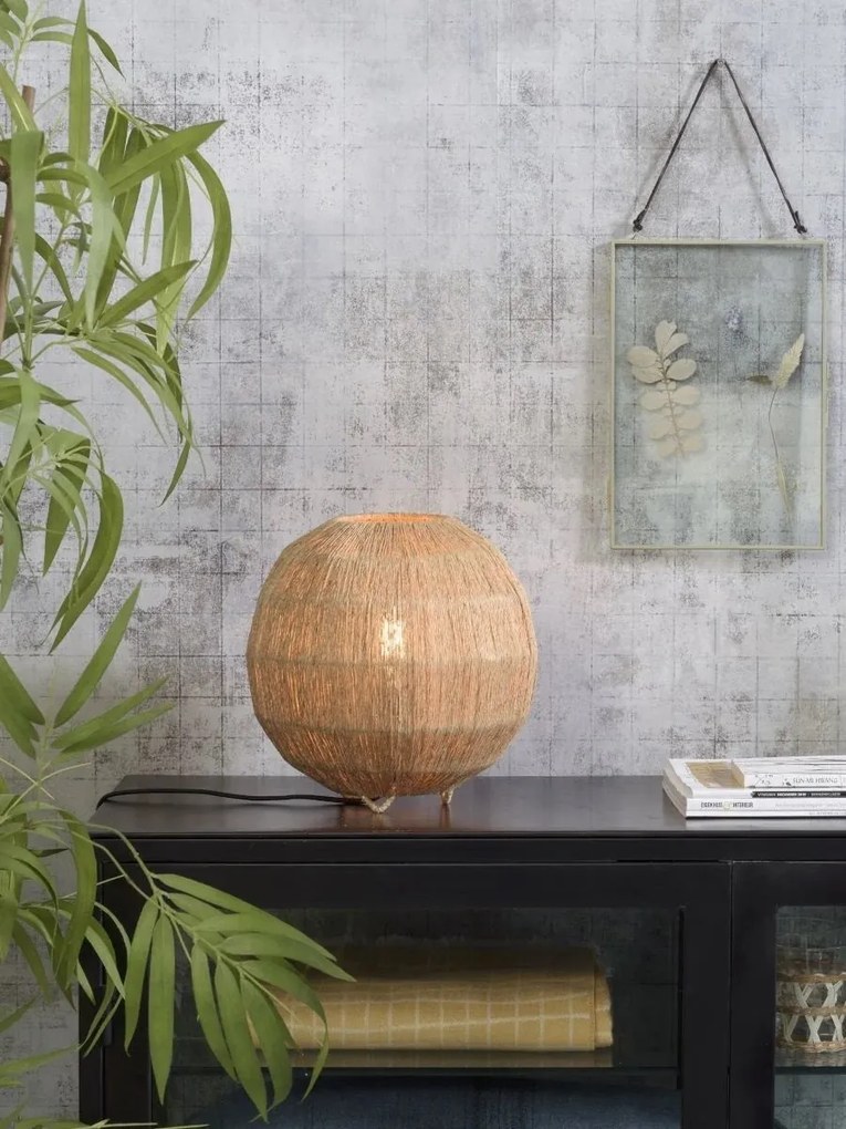 Lampa de masa eco din iuta Iguazu globe 25cm