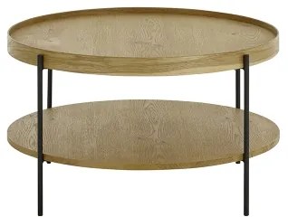 Masă de cafea FURNI din stejar