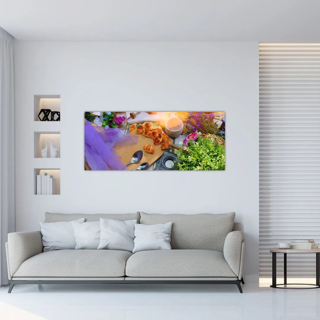 Tablou - picnic de vară (120x50 cm)